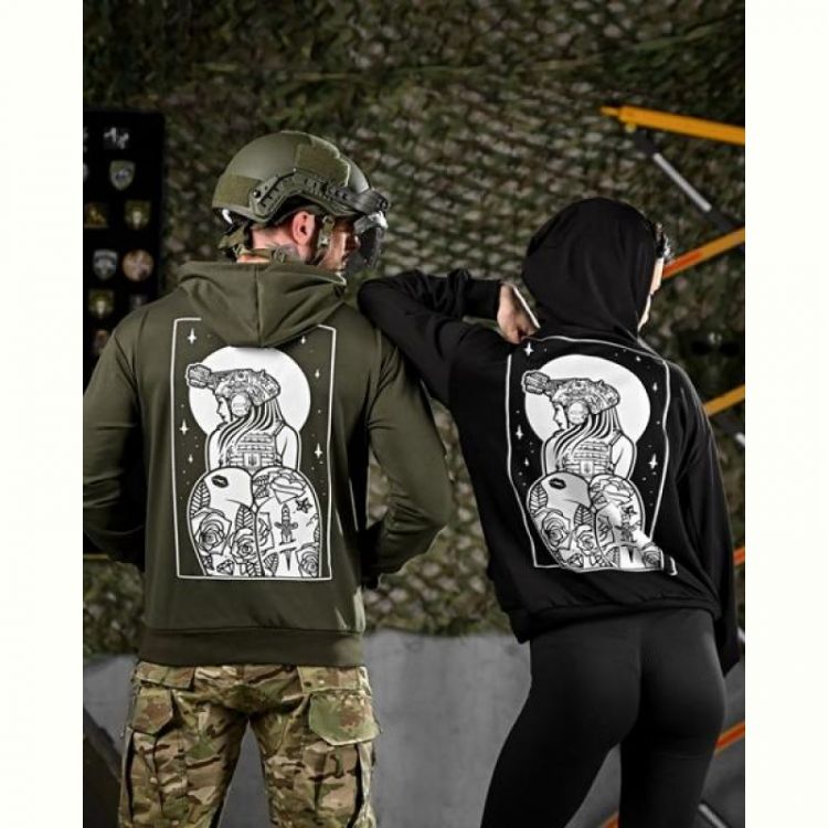Купить Худи Madoka 1422 black на obuv-plus.com.ua