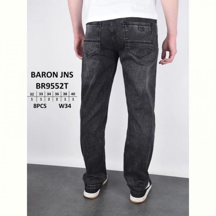 Купить Джинсы God Baron 9552 black на obuv-plus.com.ua