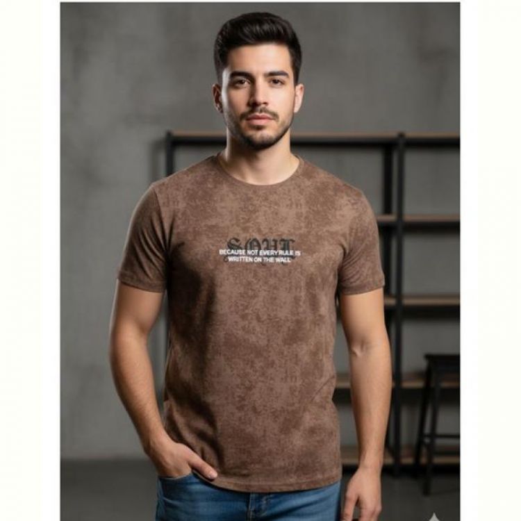 Купить Футболка Style M.Clothes SM62 brown на obuv-plus.com.ua