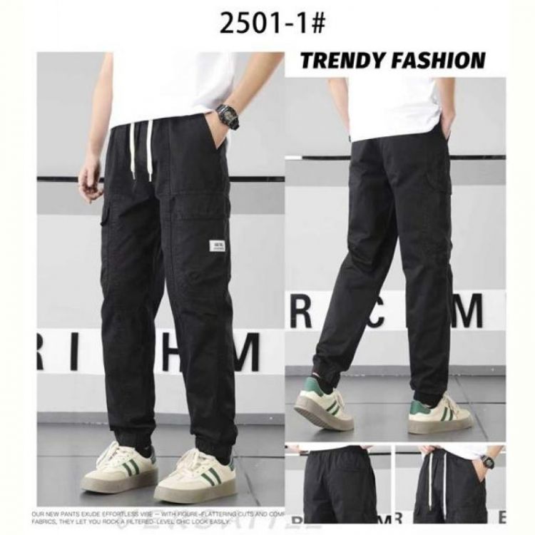 Купить Штаны спорт Baron Jeans 2501-1 black на obuv-plus.com.ua