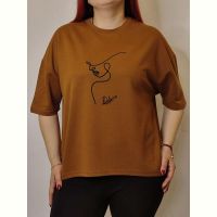 Купить Футболка Kosta A106 camel на obuv-plus.com.ua