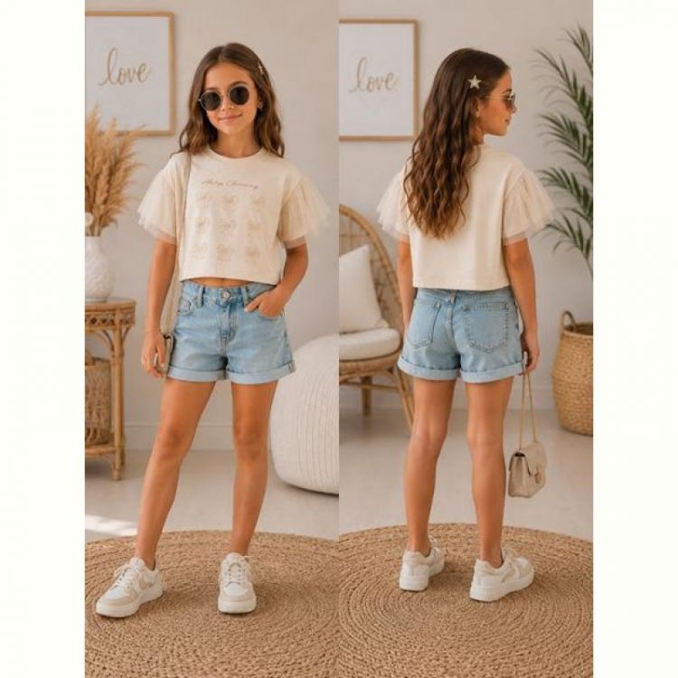 Купить Футболка Major 16401 beige на obuv-plus.com.ua