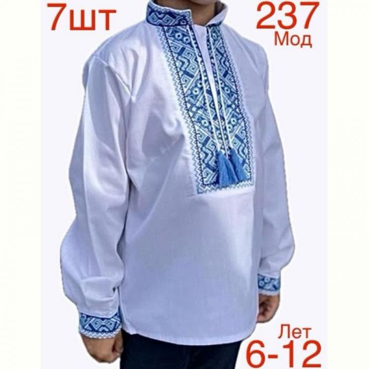 Купить Вышиванка Надийка ND385-237 white на obuv-plus.com.ua