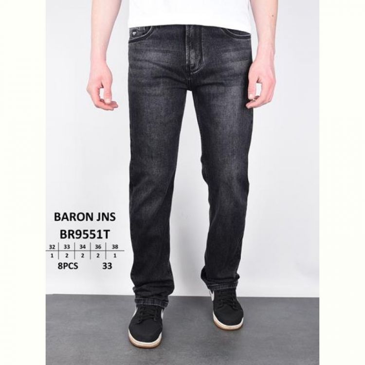 Купить Джинсы God Baron 9551 black на obuv-plus.com.ua