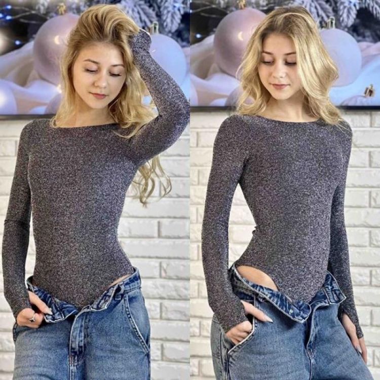 Купить Боди Karolina KR393 grey на obuv-plus.com.ua