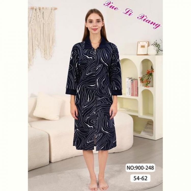Купить Халат Fili Wear 900-248 navy на obuv-plus.com.ua