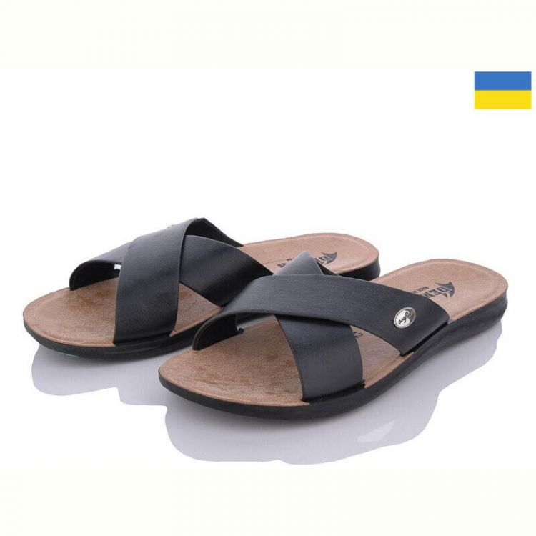 Купить Шлепанцы Demur MK26-2-001-1 чорний на obuv-plus.com.ua