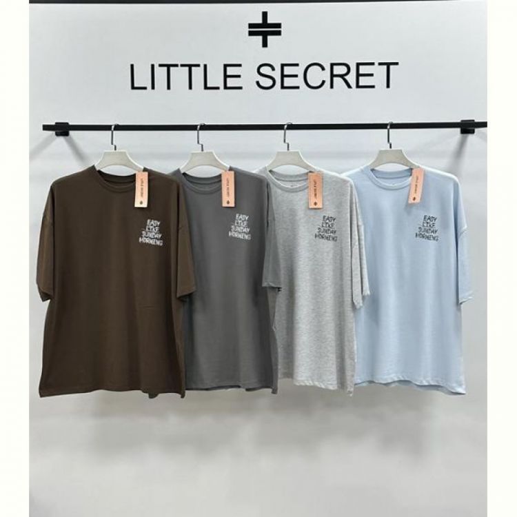 Купить Футболка Little Secret 500457 d.grey на obuv-plus.com.ua