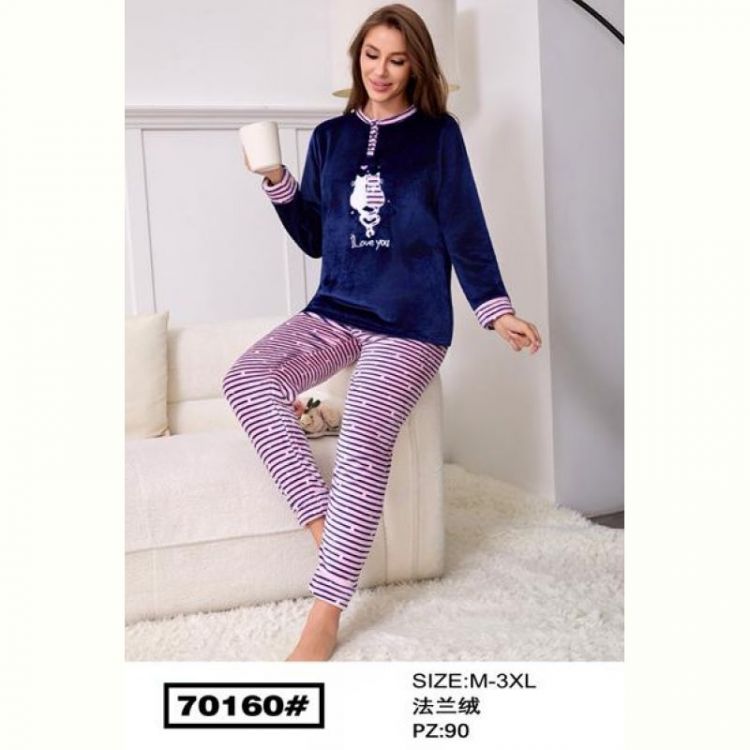 Купить Пижама Anion 70160 navy-pink на obuv-plus.com.ua