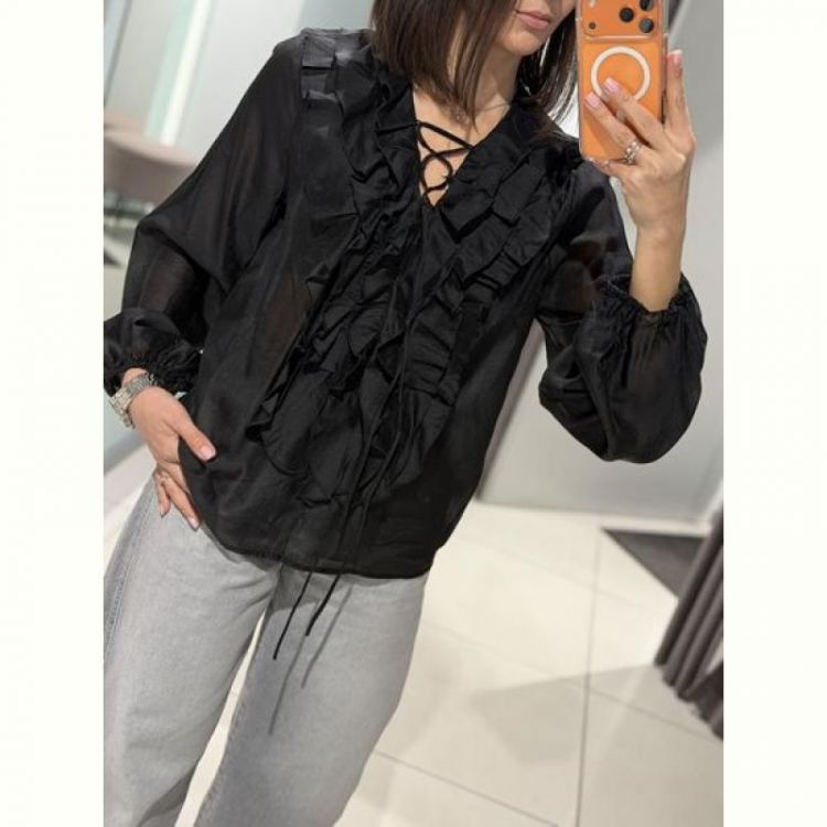 Купить Блузка Comod 2532 black на obuv-plus.com.ua