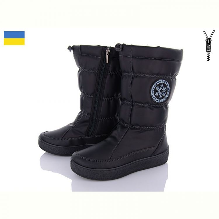 Купить Сапоги Paolla 447 чорний на obuv-plus.com.ua