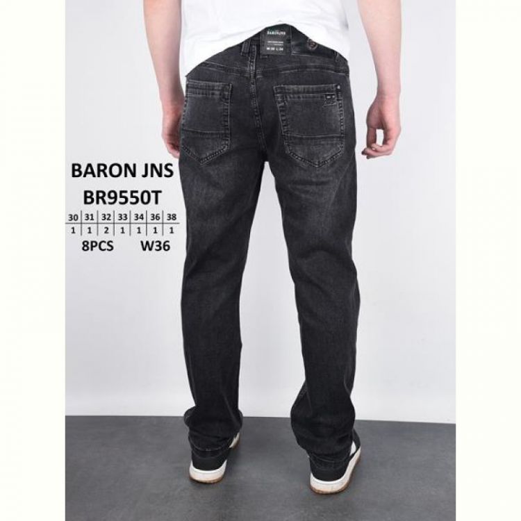 Купить Джинсы God Baron 9550 black на obuv-plus.com.ua