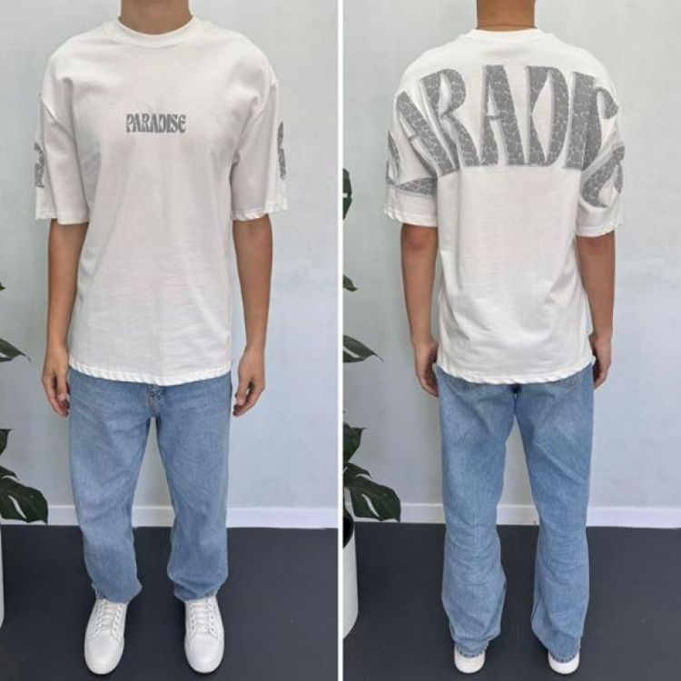 Купить Футболка i8denim 90556 white на obuv-plus.com.ua