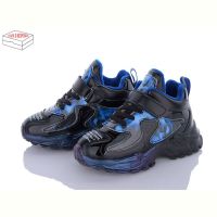Купить Кроссовки Fulexiong 2032 black-blue на obuv-plus.com.ua