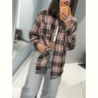 Купить Рубашка Comod 225 brown-pink на obuv-plus.com.ua
