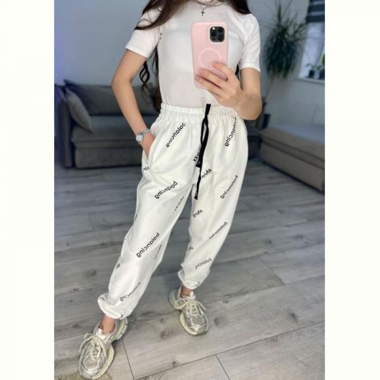 Купить Штаны спорт S.Style 321 white на obuv-plus.com.ua