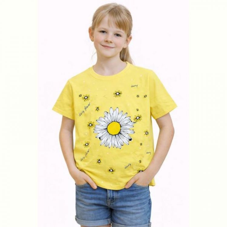Купить Футболка Sevim SV1299 yellow на obuv-plus.com.ua