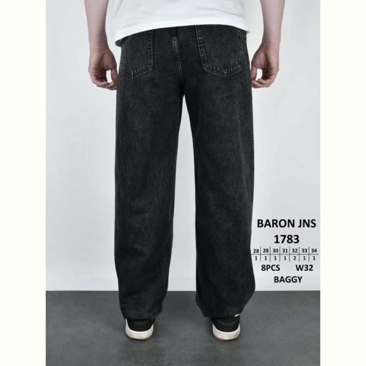 Купить Джинсы God Baron 1783 black на obuv-plus.com.ua