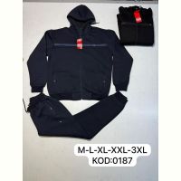 Купить Костюм спорт Vip Stendo 0187 black (M-3XL) на obuv-plus.com.ua