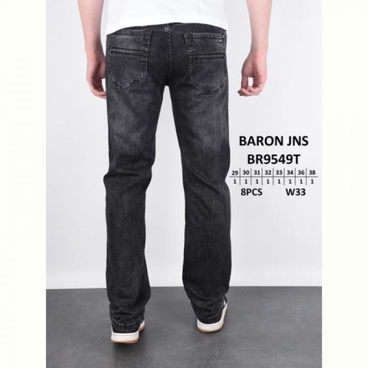 Купить Джинсы God Baron 9549 black на obuv-plus.com.ua