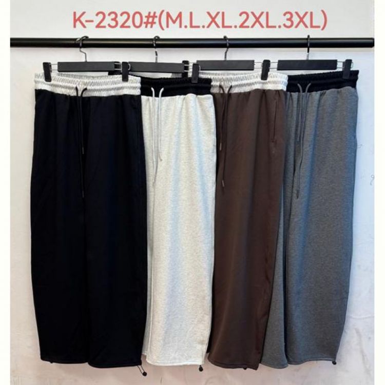 Купить Штаны спорт Saint Wish K2320 brown на obuv-plus.com.ua