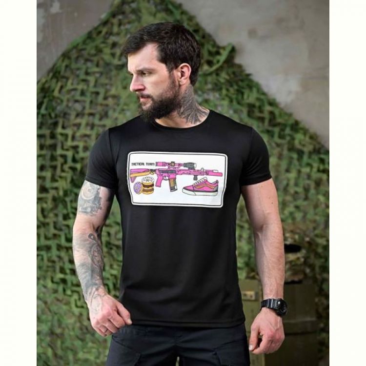 Купить Футболка Madoka 1059 black на obuv-plus.com.ua