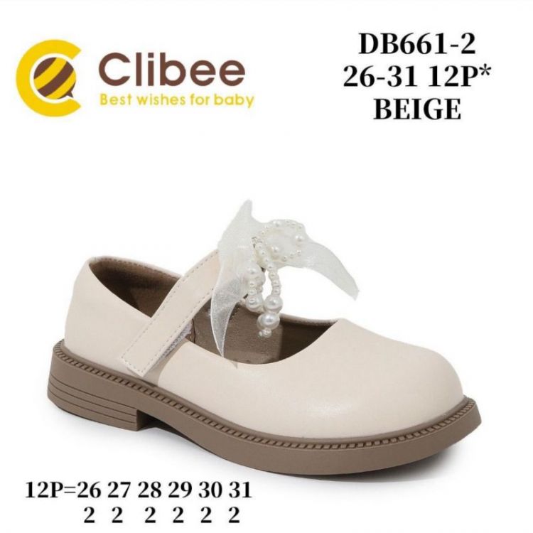 Купить Туфли Clibee Ap-DB661-2 beige на obuv-plus.com.ua
