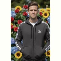 Купить Кофта спорт Zalov ZW1166 d.grey на obuv-plus.com.ua