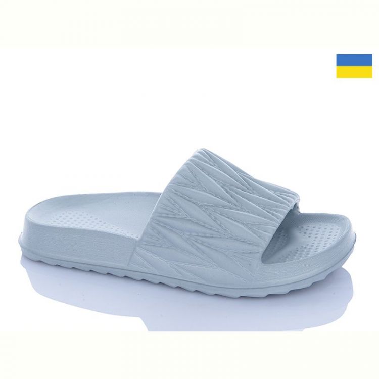 Купить Шлепанцы Gipanis DS-81 сіро- блакитний на obuv-plus.com.ua