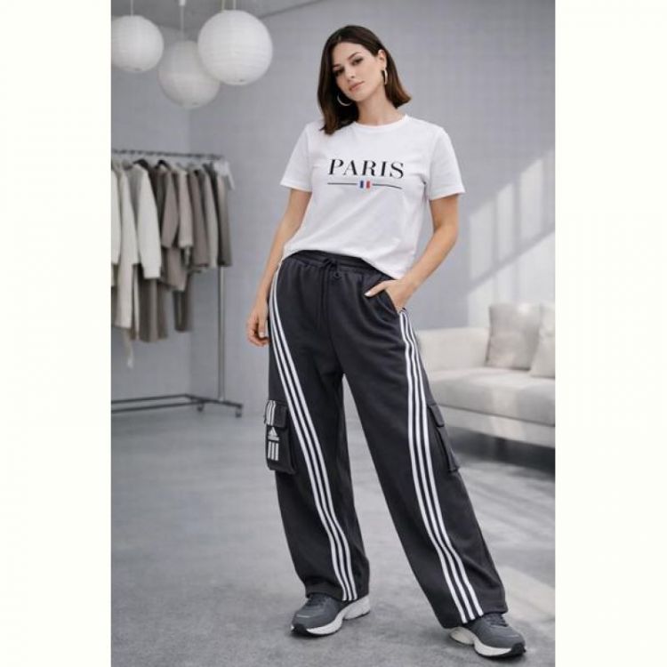 Купить Штаны спорт Zalov ZW1362 d.grey на obuv-plus.com.ua