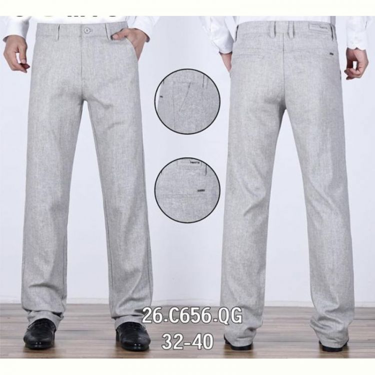 Купить Брюки Lili 26-C656 l.grey на obuv-plus.com.ua