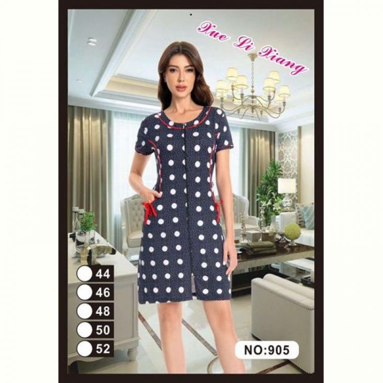 Купить Халат Brilliant 905 navy на obuv-plus.com.ua