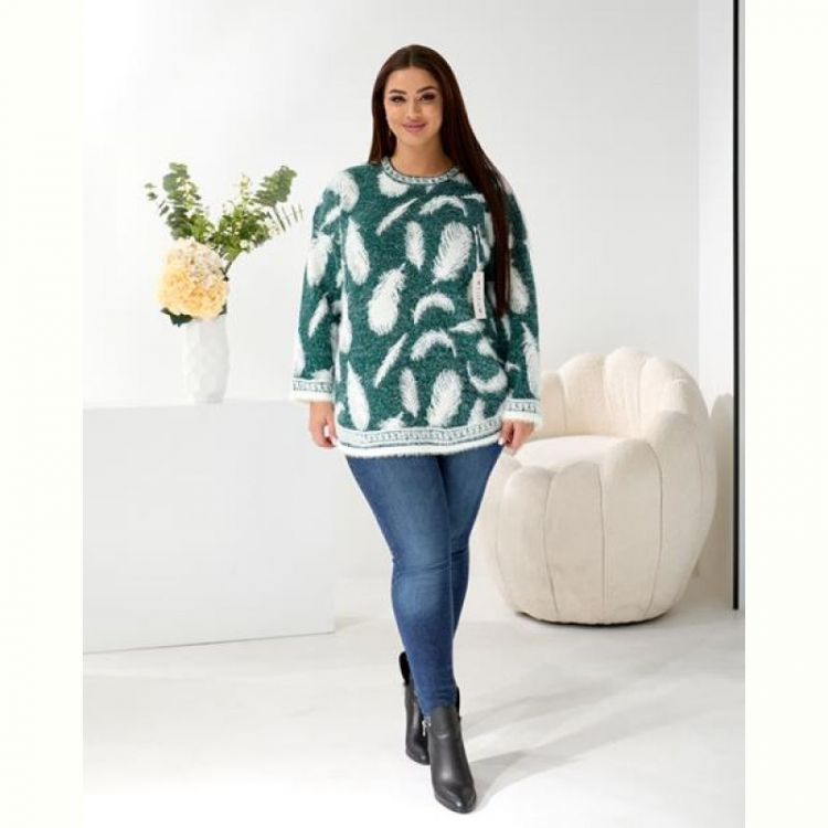 Купить Свитер Lola LL318 green на obuv-plus.com.ua