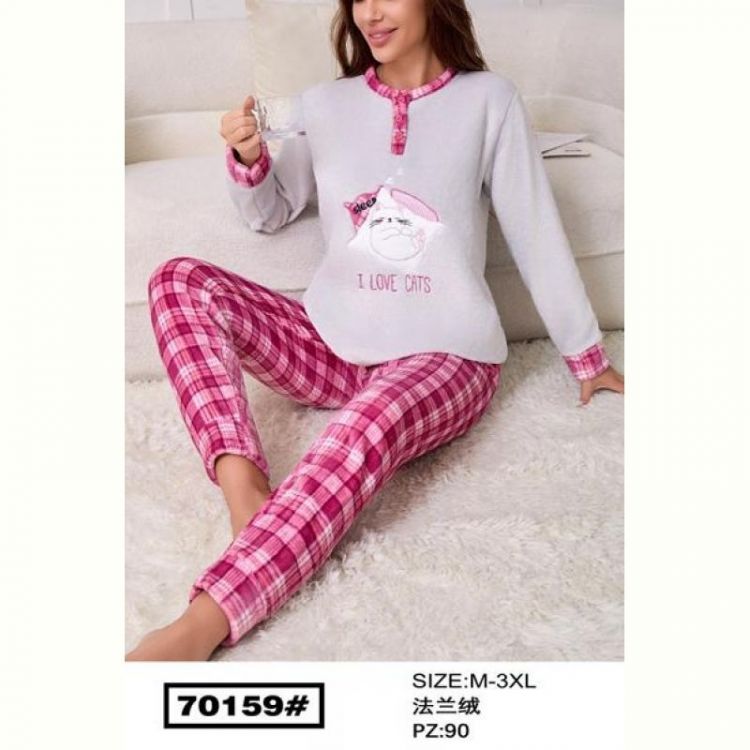Купить Пижама Anion 70159 l.grey-pink на obuv-plus.com.ua