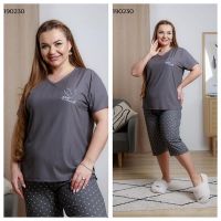Купить Пижама Vehuiah 190230 d.grey на obuv-plus.com.ua