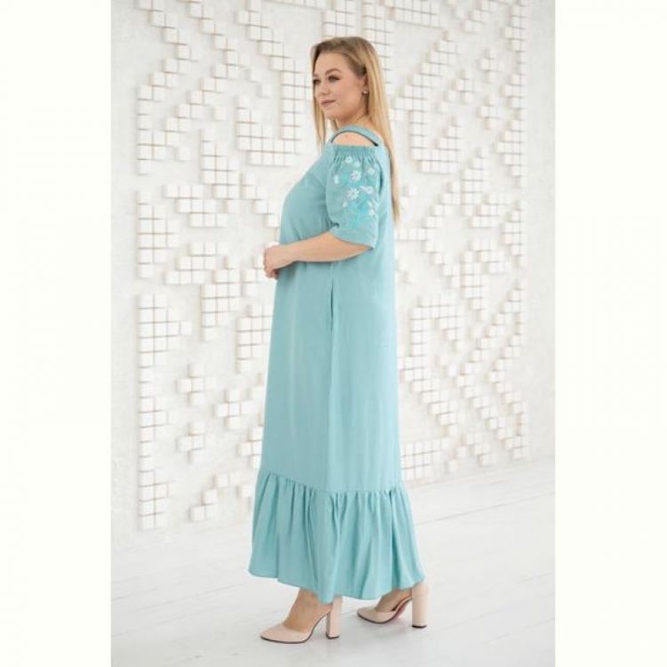 Купить Платье Romeo life RL1013 l.blue на obuv-plus.com.ua
