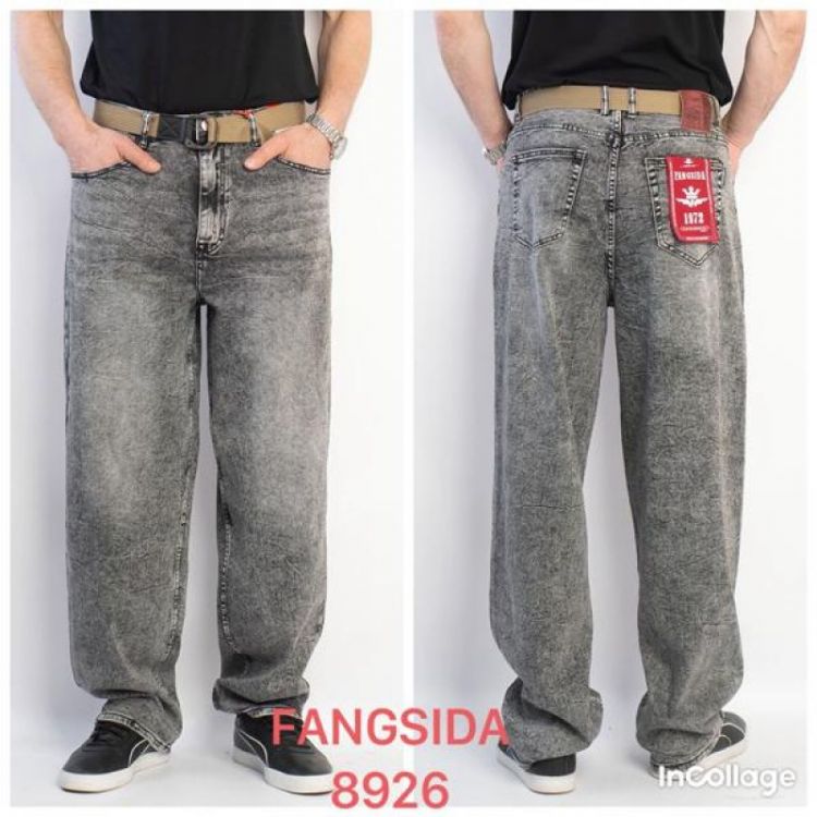 Купить Джинсы Fangsida 8926 grey на obuv-plus.com.ua