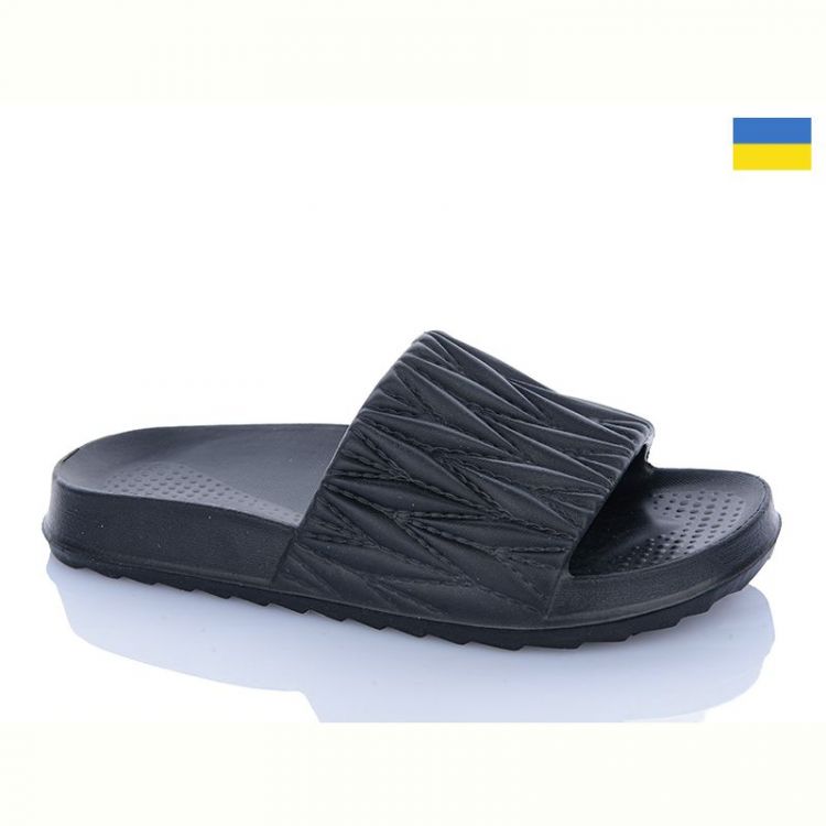 Купить Шлепанцы Gipanis DS-81 чорний на obuv-plus.com.ua