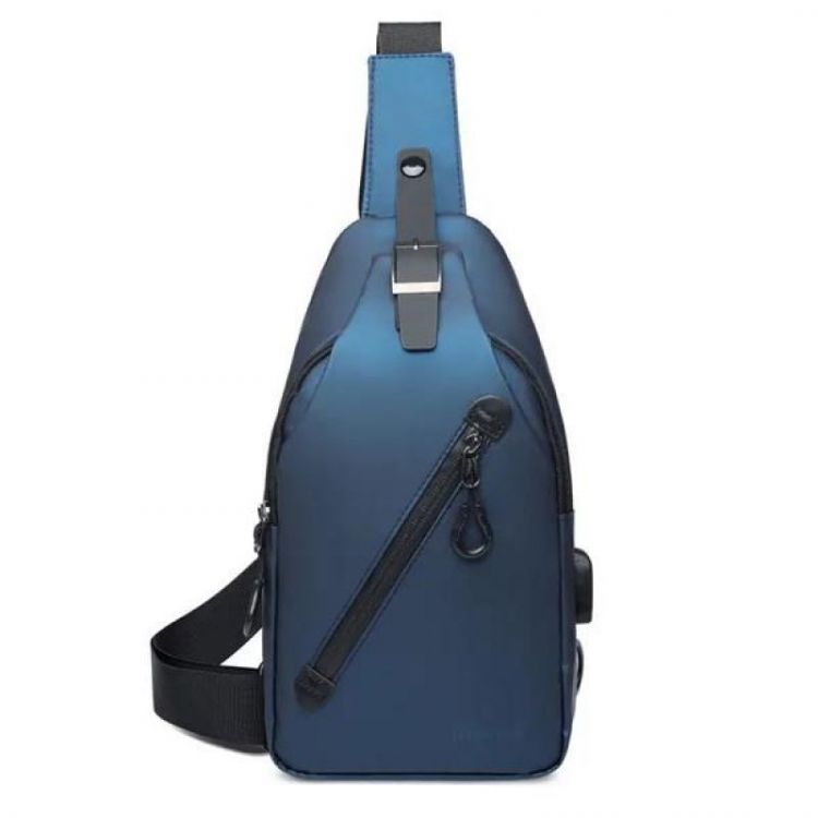 Купить Бананка Fashion Bag 1616-3 blue на obuv-plus.com.ua