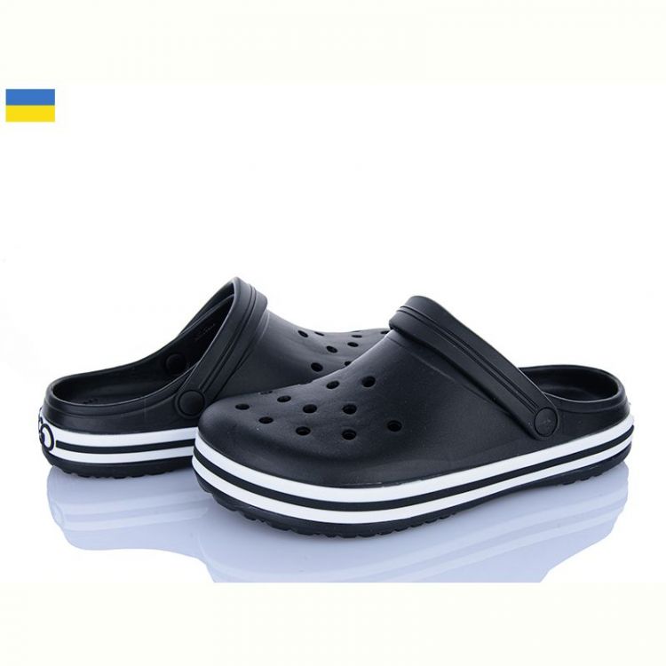 Купить Кроксы Dago 520 чорний на obuv-plus.com.ua