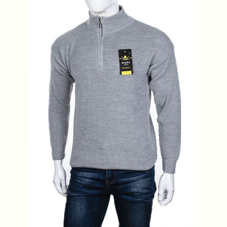 Купить Свитер Abdo Змійка grey на obuv-plus.com.ua
