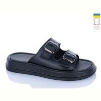 Купить Шлепанцы Sali 91 чорний к чор-п. на obuv-plus.com.ua