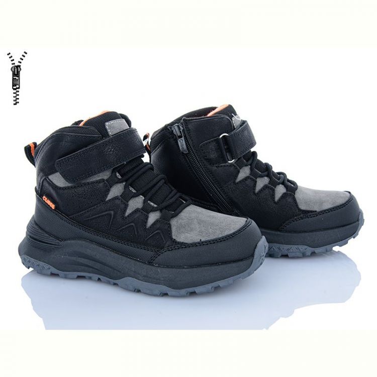 Купить Ботинки Clibee KC598 black-orange на obuv-plus.com.ua