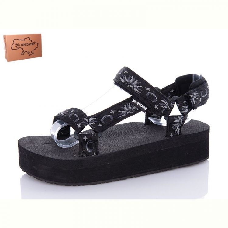 Купить Босоножки Restime KWL24036 black-sun на obuv-plus.com.ua