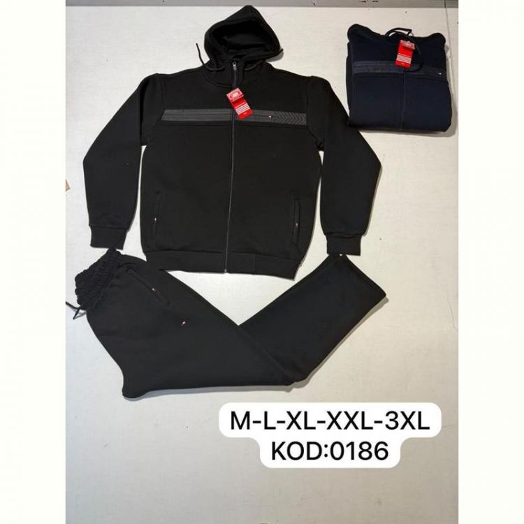 Купить Костюм спорт Vip Stendo 0186 black на obuv-plus.com.ua
