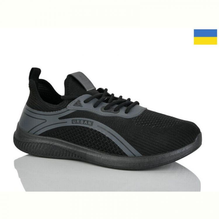 Купить Кроссовки Demur 61047 чорний на obuv-plus.com.ua