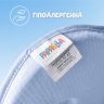 Купить Подушка ортопедическая детская BabyComfort PAPAELLA 27×22×3 см с эффектом памяти, в форме мишки голубая на obuv-plus.com.ua