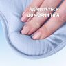 Купить Подушка ортопедическая детская BabyComfort PAPAELLA 27×22×3 см с эффектом памяти, в форме мишки голубая на obuv-plus.com.ua
