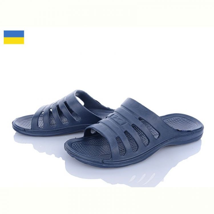 Купить Шлепанцы Golden Lion Краб 207 синій на obuv-plus.com.ua