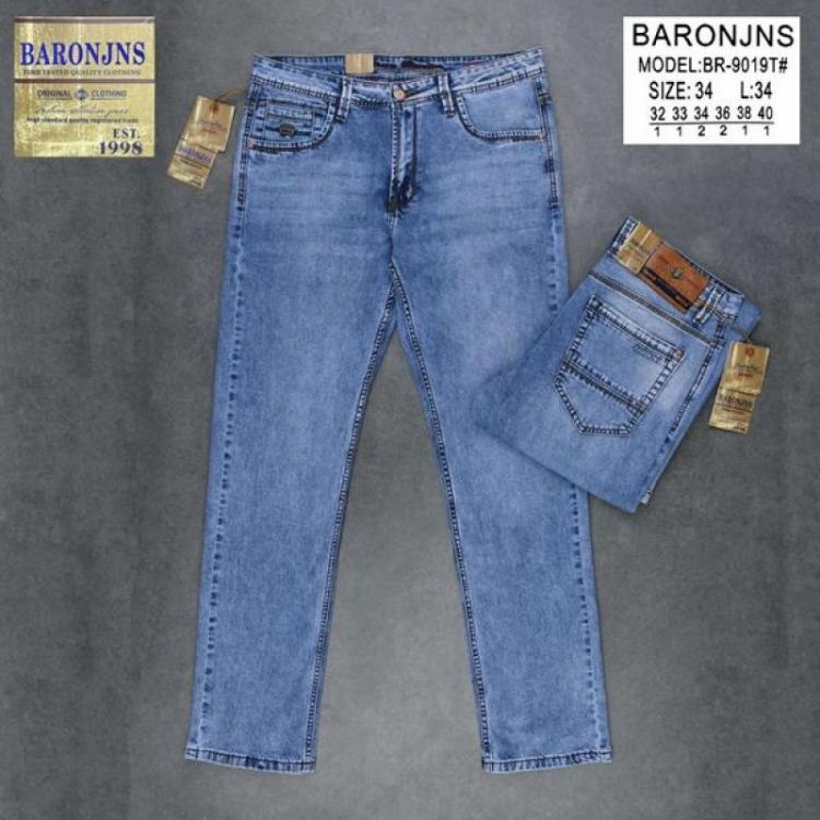 Купить Джинсы God Baron BR9019 blue на obuv-plus.com.ua